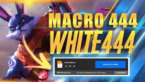White444 Macro FF Apk Plus Link Download Config Auto Headshot